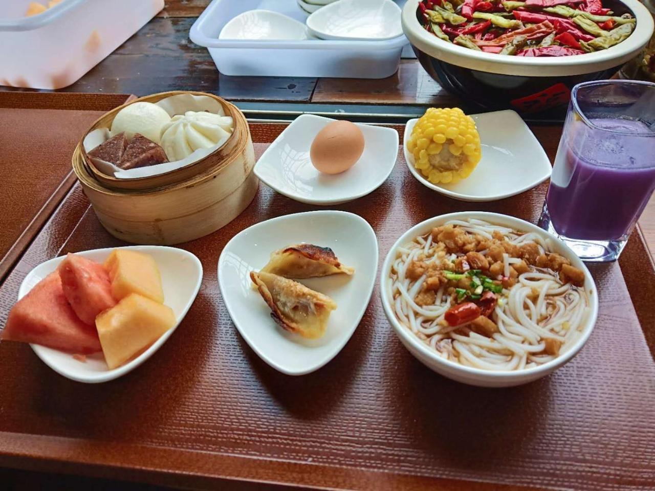 Suoxishanju Light Luxury Resort Hotel จางเจียเจี้ย ภายนอก รูปภาพ
